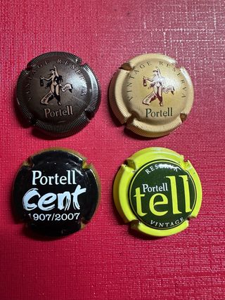 4 Chapas Cava Portell Vintage