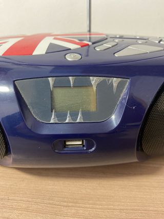 Radio CD Belson PCD 30 Azul