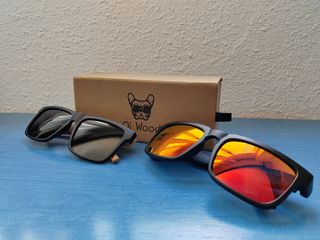 2 Gafas de sol polarizadas Oi Wood