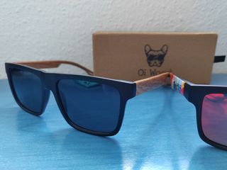 2 Gafas de sol polarizadas Oi Wood
