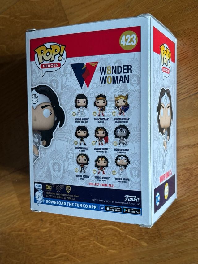 Funko Pop! Wonder Woman Linterna Blanca #423