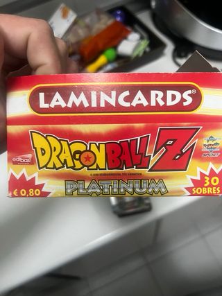 Cartas dragon ball z platinum 