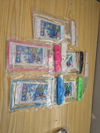 Pack 2 bolsas impermeable para teléfono 