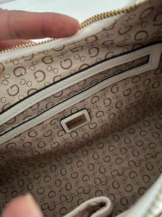 Bolso Guess blanco y azul