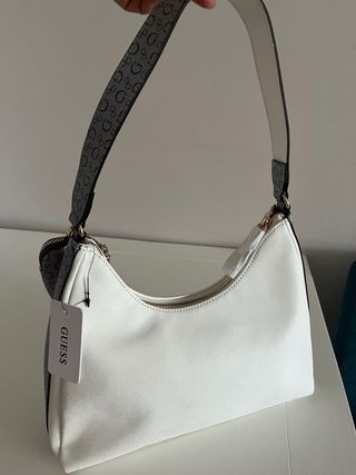 Bolso Guess blanco y azul