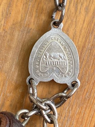 Rosario antico legno - Grani grandi