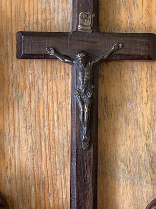 Rosario antico legno - Grani grandi