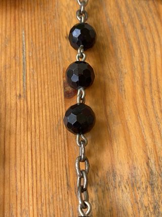 Rosario antico legno - Grani grandi