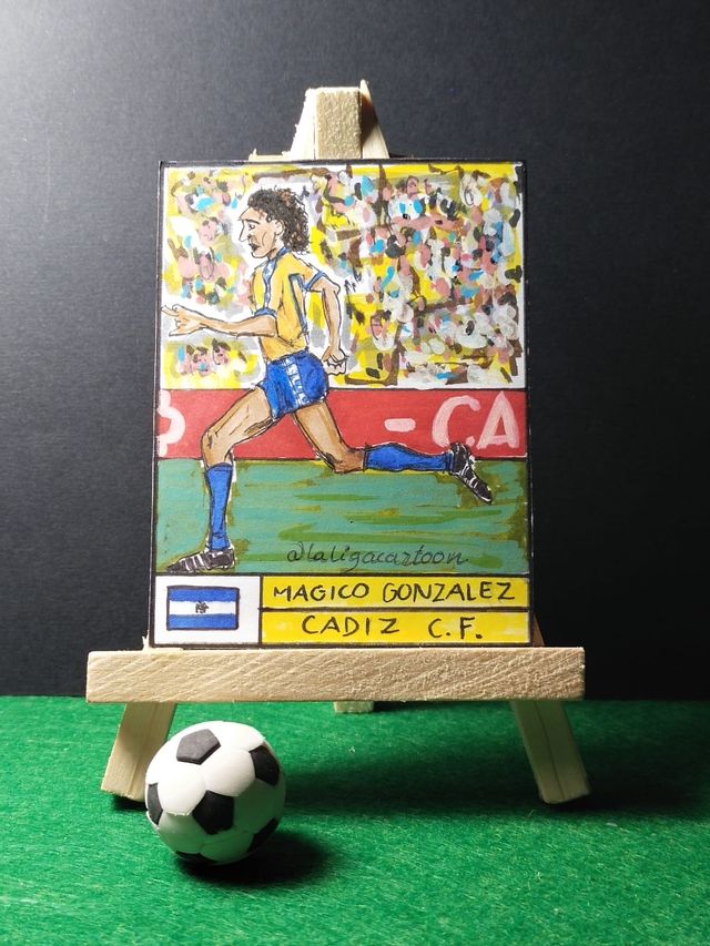 Cromo Mágico González Cádiz