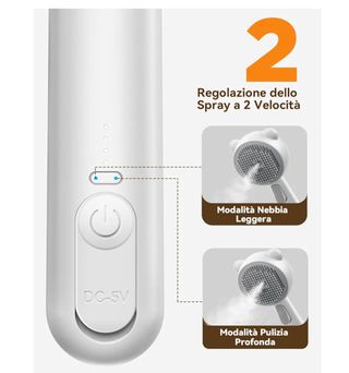 Spazzola Vaporizzante per Animali