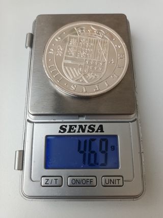 Moneda plata Felipe IIII