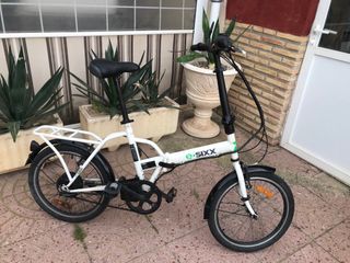 Bicicleta eléctrica plegable e-sixx