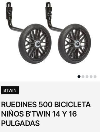 Ruedines btwin 14 y 16 pulgadas