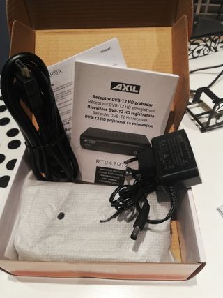 Receptor AXIL DVB-T2 HD Grabador