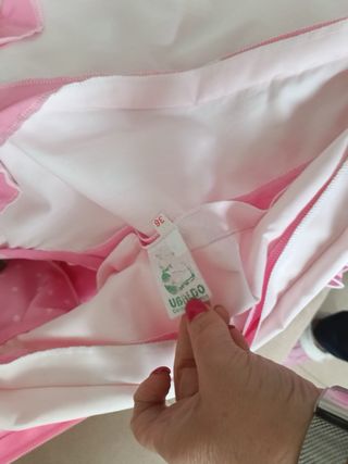 Traje gitana lunares rosa