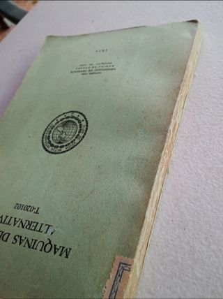 Máquinas de vapor Alternativas, 1954.