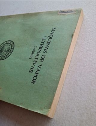 Máquinas de vapor Alternativas, 1954.