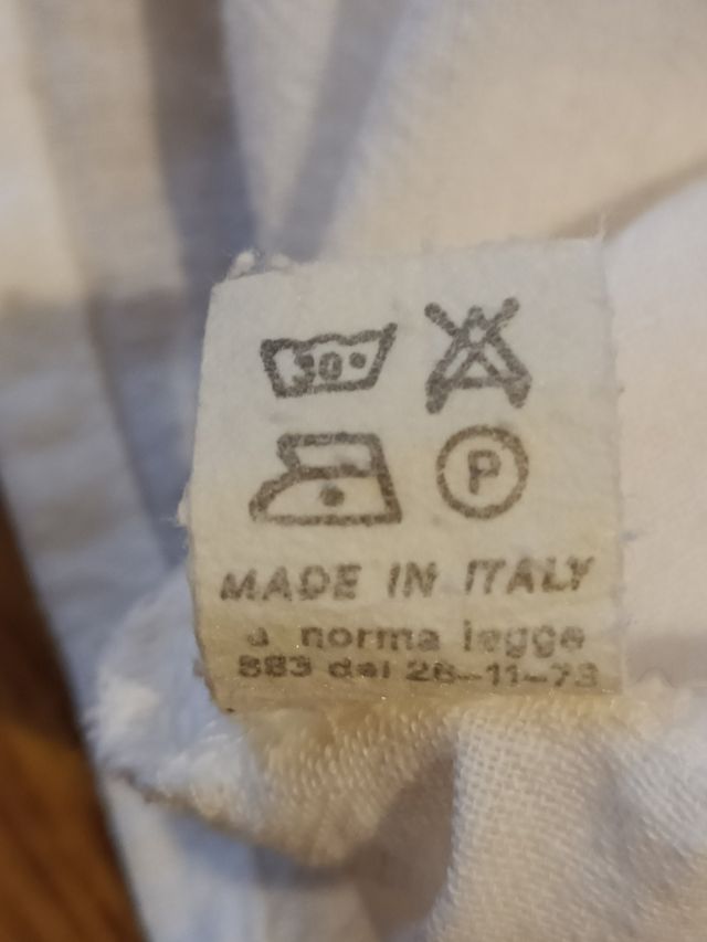 Camicia cotone misto lino mezze maniche