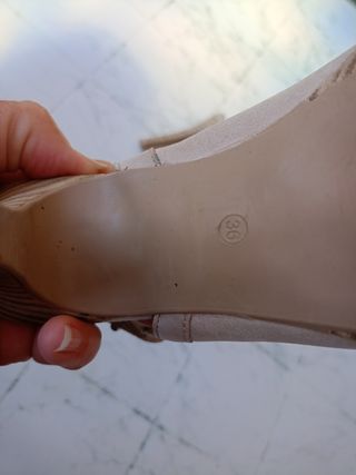 Sandali beige donna n. 36