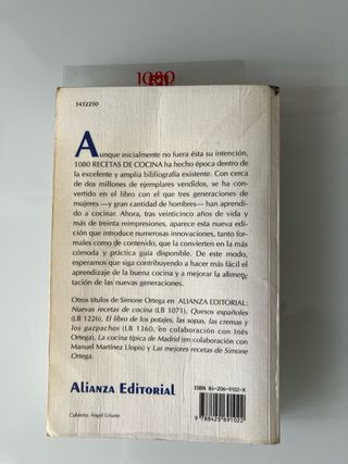 1080 recetas de cocina (Spanish Edition)