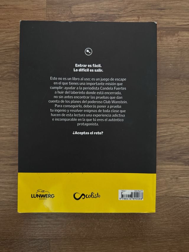 Escape book: El secreto del Club Wanstein