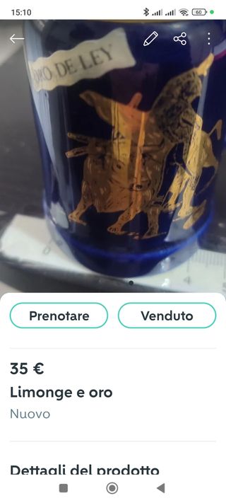 Vuototasche Limonge Porcellana e tazzina