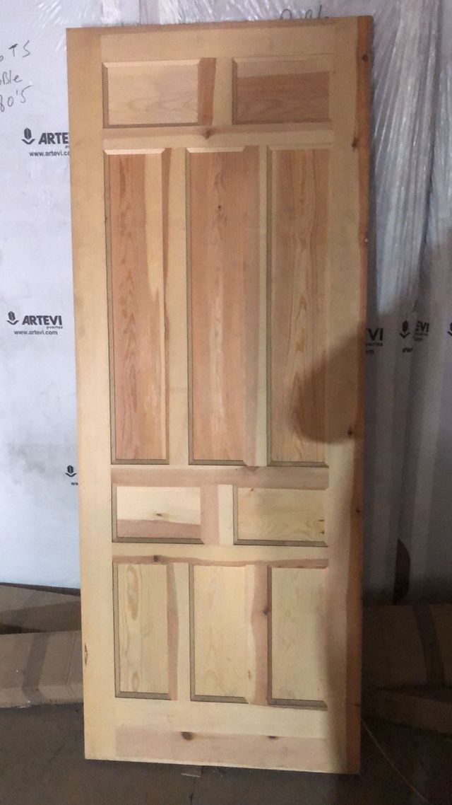 Portones madera 2 hojas - rústicos