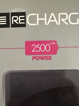 Powerbank RECHARGE 2500mAh
