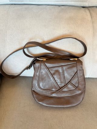 Bolso bandolera Blanco marrón