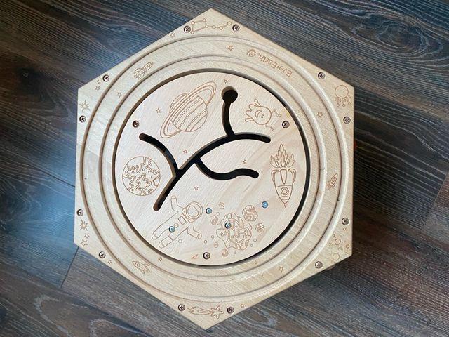 Cubo de habilidades motoras bebé