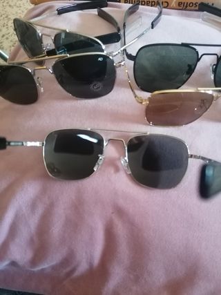 Gafas sol AO piloto, talla 54 mediana. Nuevas