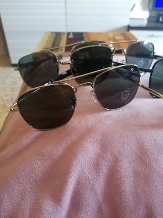 Gafas sol AO piloto, talla 54 mediana. Nuevas