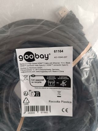 Goobay Cabo HDMI 4K Ethernet 15.0m
