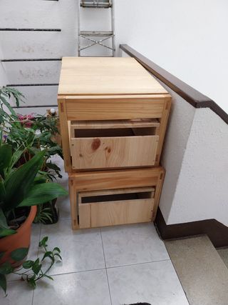 Mueble de cama doble para camper van 