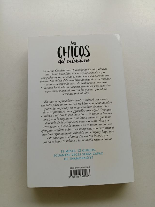 Los chicos del calendario 4: Agosto, septiembre...