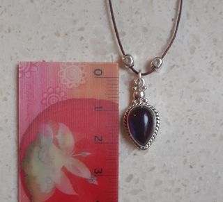 Collana Ametista argento 925