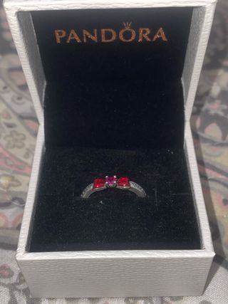 Anillo Pandora princesa blancanieves 