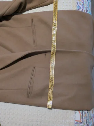 Abrigo Zara Basic XS Camel