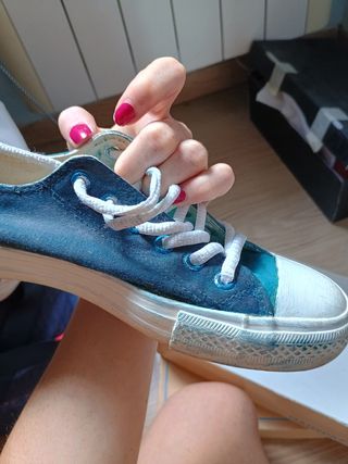 Zapatillas tipo converse