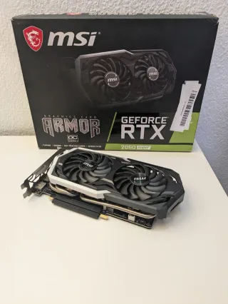 PCパーツ MSI ARMOR RTX2060 super MSI GeForce RTX 2060 SUPER ARMOR OC RTX 2060 SUPER ARMOR OC B&H