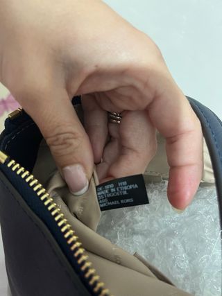 Bolso Michael Kors azul marino