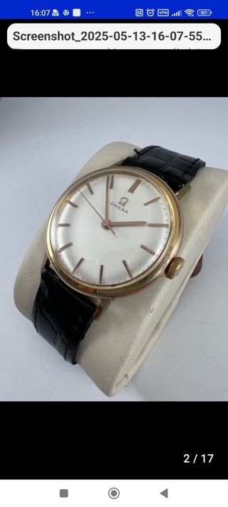 Reloj de bolsillo omega 