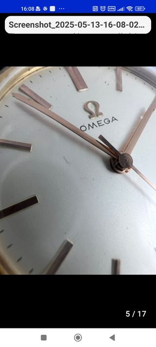 Reloj de bolsillo omega 