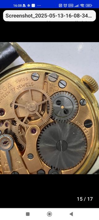 Reloj de bolsillo omega 