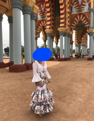 Vestido Flamenca - Multicolor