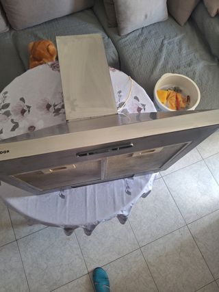 Campana extractora acero inoxidable