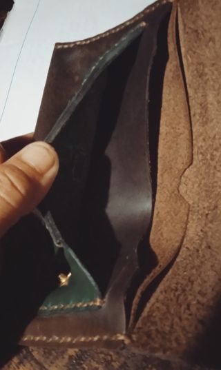 Cartera cuero tabaco de liar
