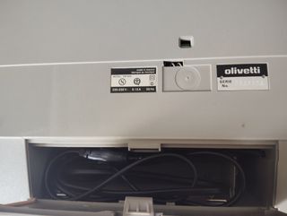 Máquina de escribir.