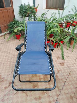 2 sillas de exterior plegables de Amazon