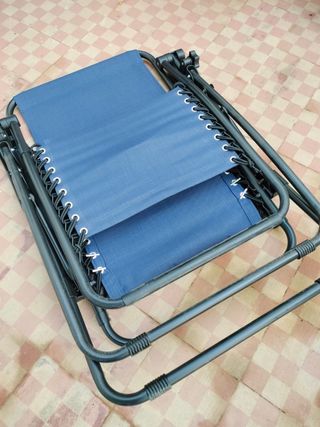 2 sillas de exterior plegables de Amazon